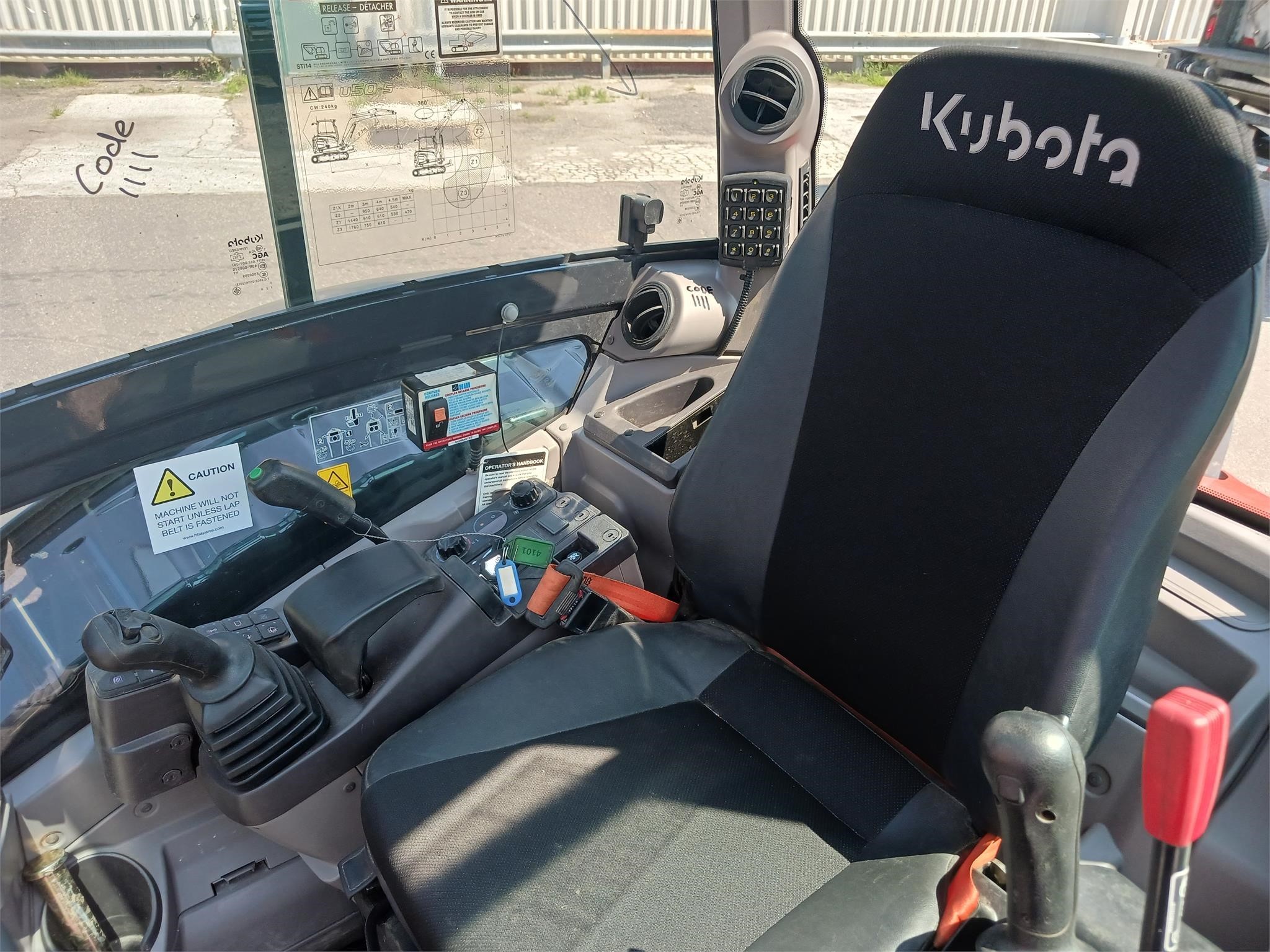 Kubota U50 5 Mini Excavator